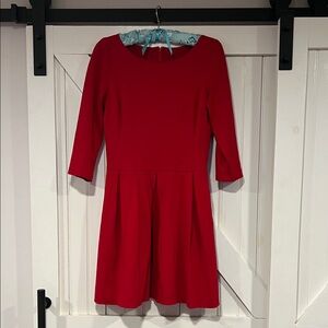 Classic Red Mini Dress